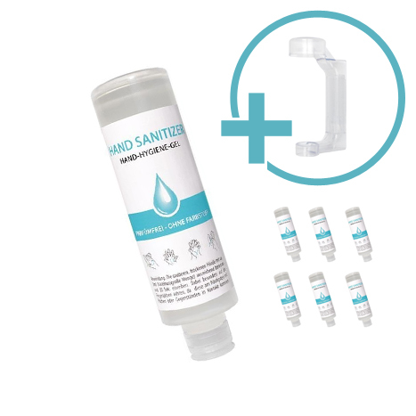 6x Dezinfekční gel na ruce 300 ml + nástěnný držák